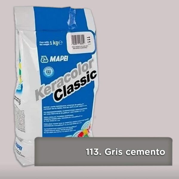 61965062ecc52a10ecd5a27c MAPEI KERACOLOR 113 GRIS CEMENTO X 1 KG