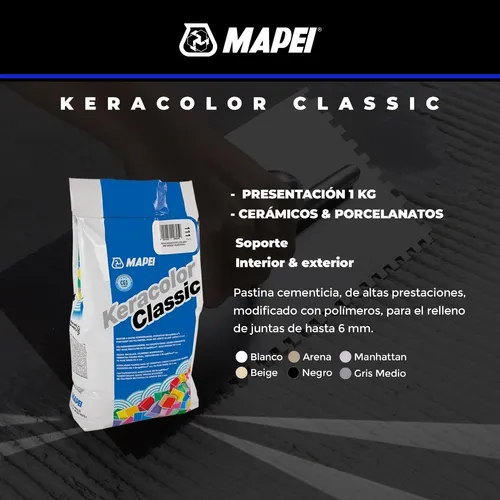 KERAC MAN AMB MAPEI KERACOLOR MANHATTAN X 1KG
