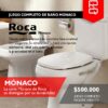 baño completo de oferta
