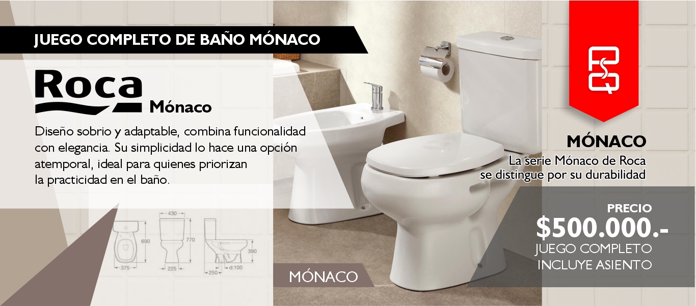juego de baño completo roca