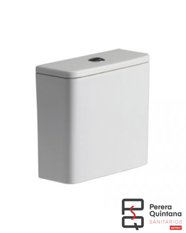 Depósito Ferrum Fontana blanco con doble descarga, diseño funcional y eficiente