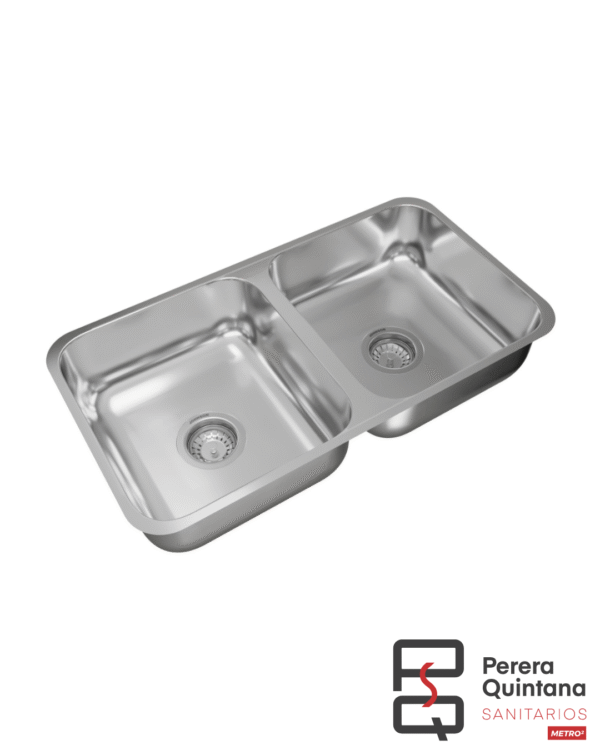JOHNSON C37 ( 70,8X37X15) BACHA DOBLE Bacha doble Johnson C37 acero inoxidable 70,8x37x15.