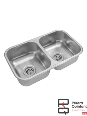 Bacha doble Johnson CC2818 acero inoxidable 59x34x18.
