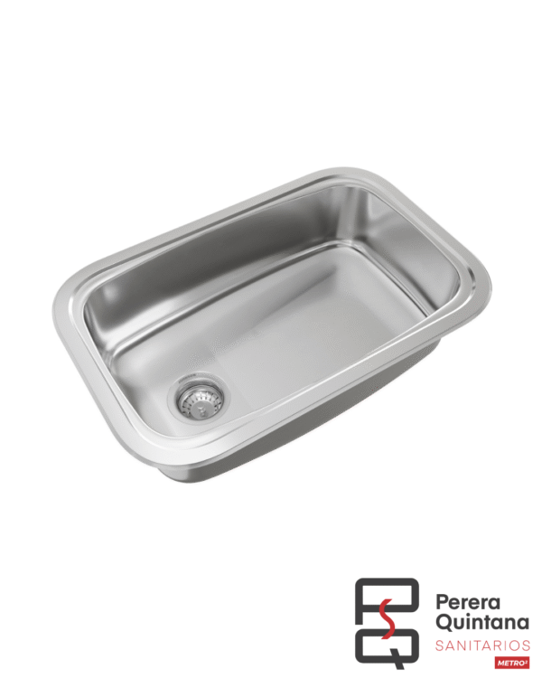 JOHNSON E60 (60X37X20) BACHA SIMPLE Bacha simple Johnson E60 de acero inoxidable, diseño moderno y duradero.