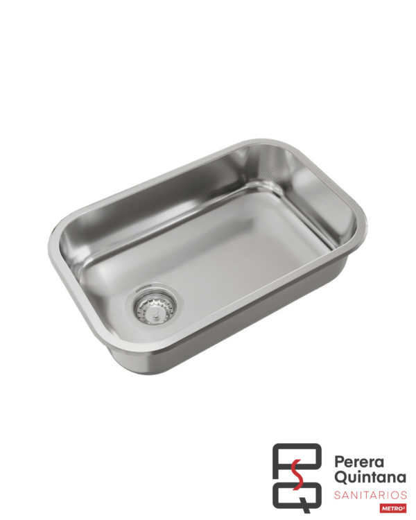 JOHNSON Z5218 (52X32X18) BACHA SIMPLE Bacha simple Johnson Z5218 de acero inoxidable, resistente, moderna y funcional.