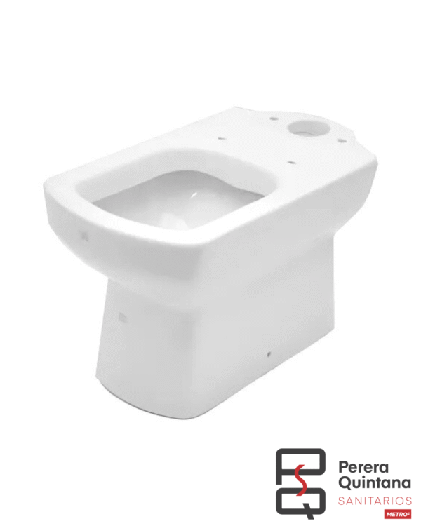 Inodoro largo Roca Dama Senso blanco, diseño estilizado y elegante