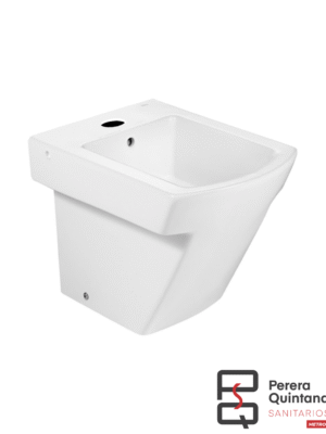 Bidet Roca Hall blanco de 1 agujero, diseño moderno y compacto