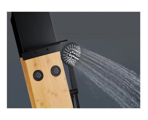 GORENA CARILO 1500X200 BAMBU ALUMINIO