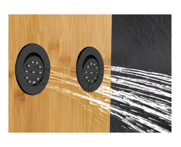 GORENA CARILO 1500X200 BAMBU ALUMINIO