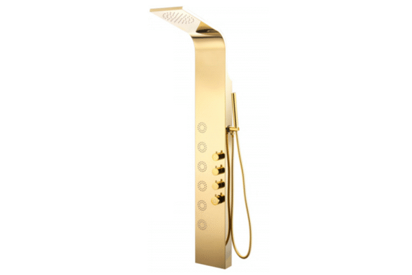 GORENA DUBAI 1400X200 ACERO INOX ACABAD DOBRADO