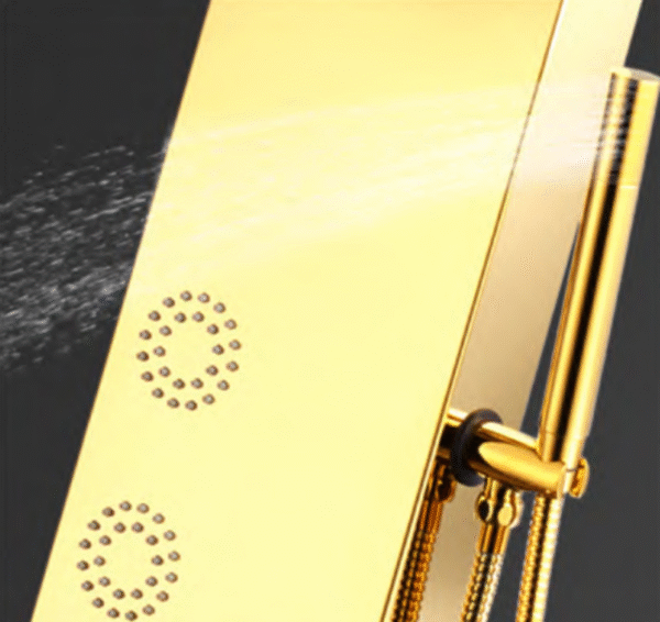 GORENA DUBAI 1400X200 ACERO INOX ACABAD DOBRADO