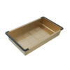 Bacha de Cocina de Acero Inoxidable Brushed Gold (750x450x220)
