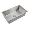 Bacha de Cocina de Acero Inoxidable Brushed Nickel (750x450x220)